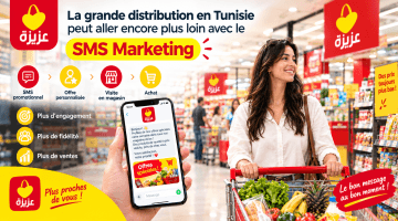 Aziza et NG Trend : comment le SMS marketing peut renforcer la relation client d'un grand distributeur tunisien