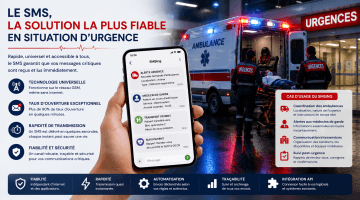 Comment le SMS devient un maillon essentiel de la communication entre urgentistes, ambulances, médecins et hôpitaux