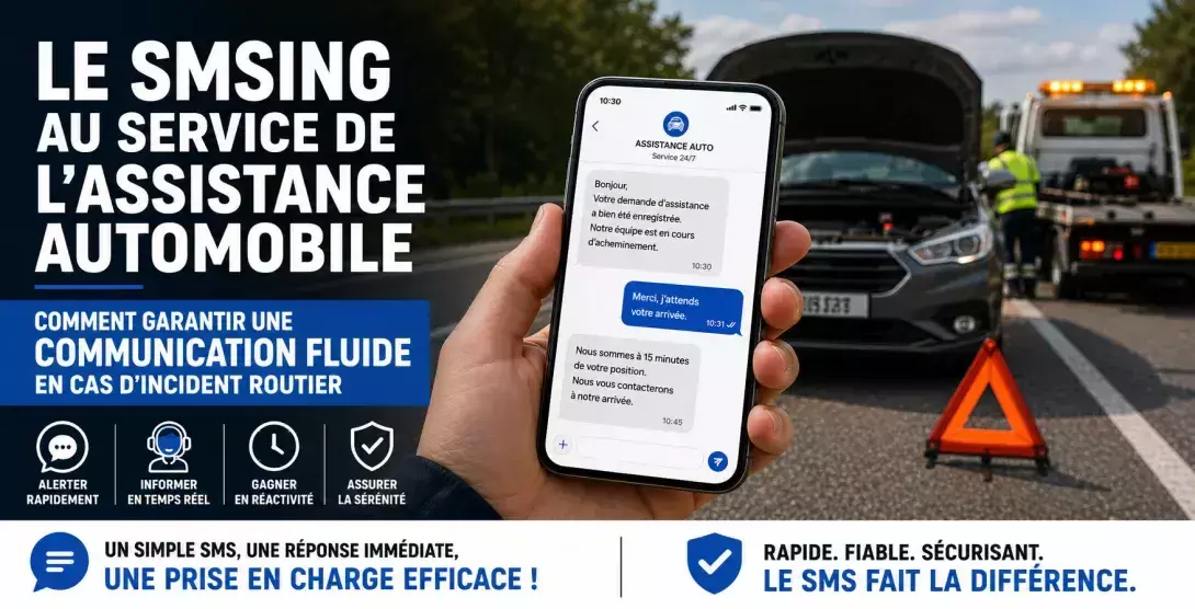 Le SMSing au service de l'assistance automobile . Comment garantir une communication fluide en cas d'incident routier 