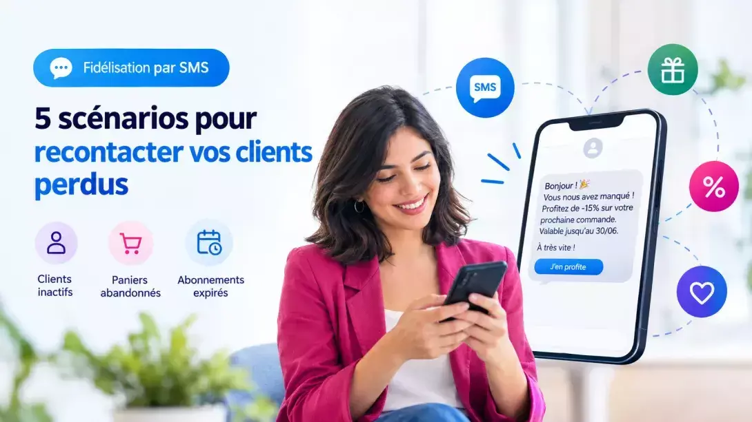 Fidélisation par SMS : 5 scénarios pour recontacter vos clients perdus