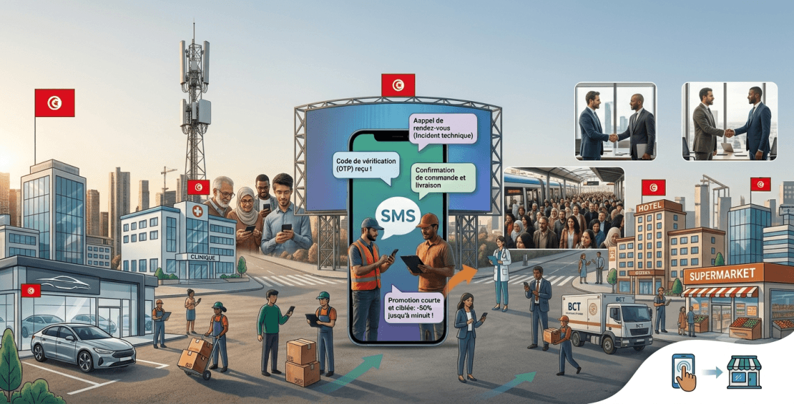 Pourquoi le SMS reste le canal marketing le plus direct en Tunisie