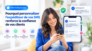 Pourquoi personnaliser l’expéditeur de vos SMS renforce la confiance de vos clients