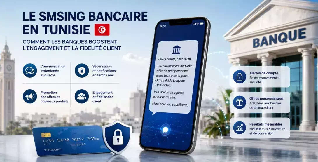 Le SMSing bancaire en Tunisie : comment les banques boostent l'engagement et la fidélité client