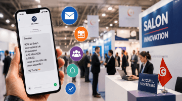 Le SMS, l'allié discret des organisateurs d'événements et de salons en Tunisie