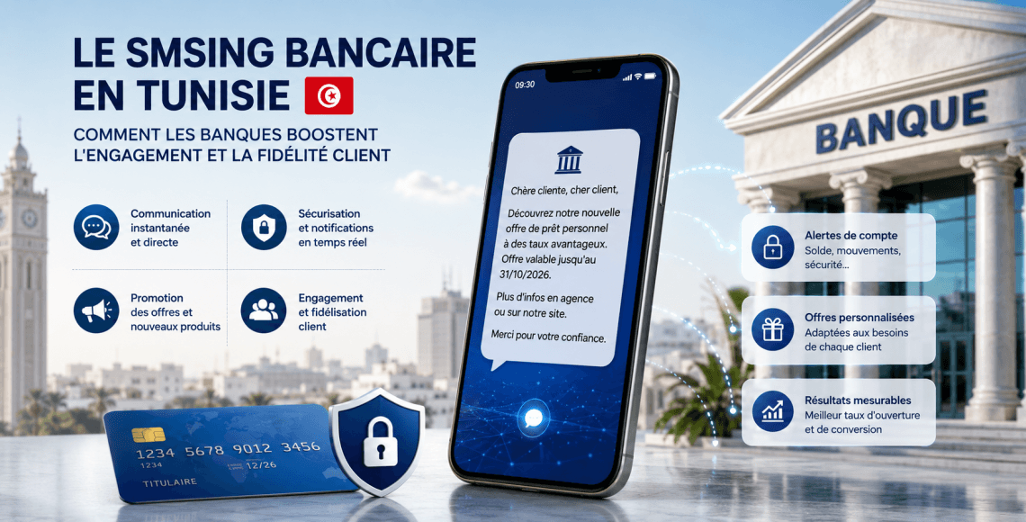 Le SMSing bancaire en Tunisie : comment les banques boostent l'engagement et la fidélité client
